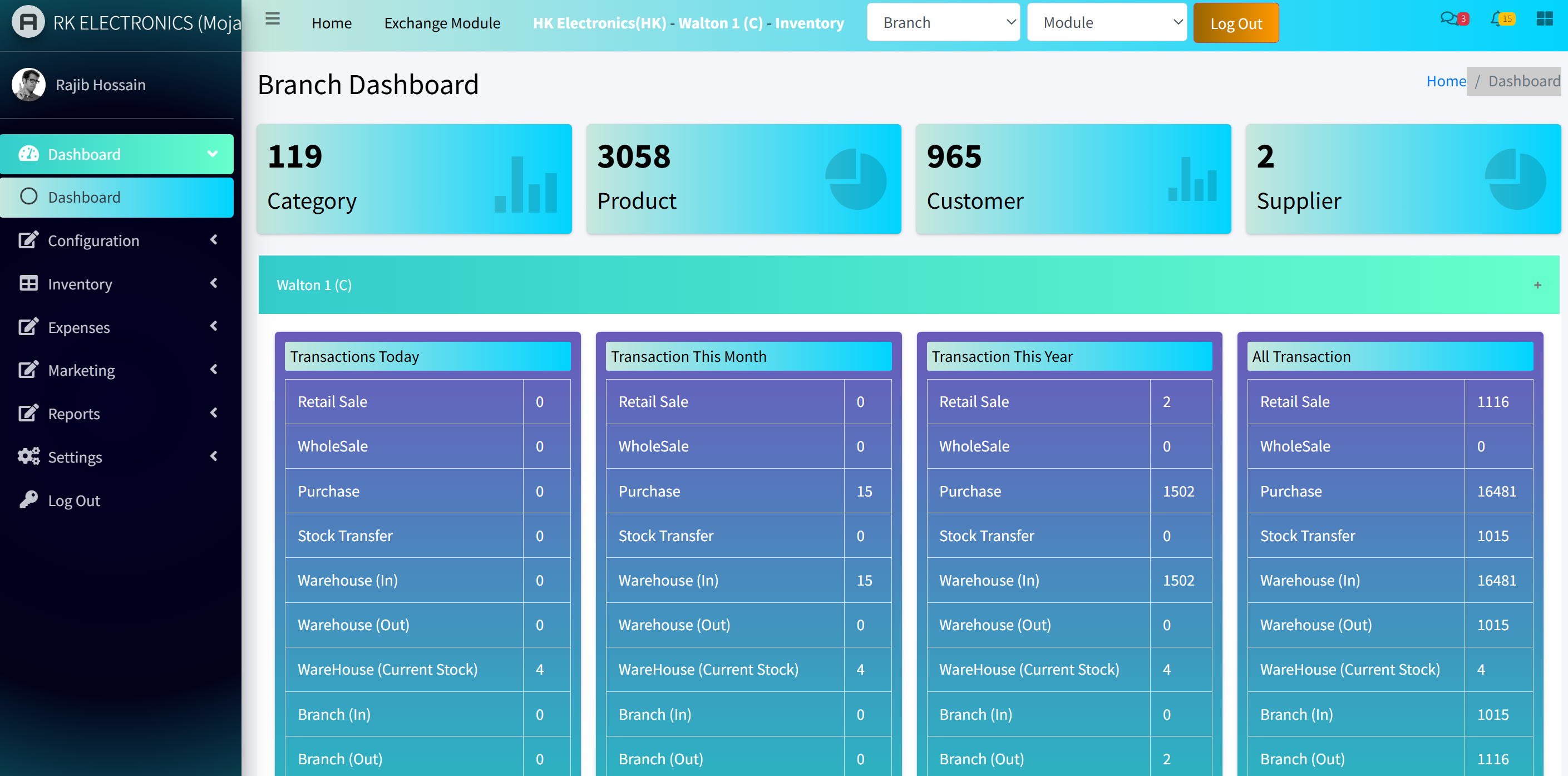 ইনভেন্টরি ERP